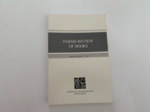 1997- Farms Review of Books Volume 9 Number 1- F.A.R.M.S