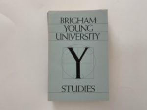 1986- BYU Studies summer 1986 Vol. 26 NO. 3