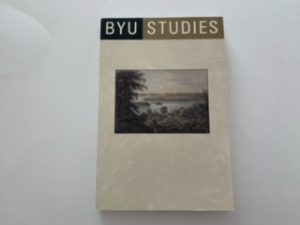 BYU Studies Volume 32 Nos. 1-2