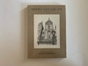 Historic Salt Lake City Notecard Series- David B. Chamberlain