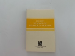1993- Review of Books on the Book of Mormon Volume 5- F.A.R.M.S