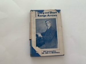 1936- Long and Short Range Arrows- Dr. Geo H. Brimhall