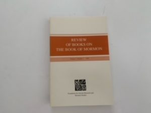 1995- Farms Review of Books Volume 7 Number 1- F.A.R.M.S