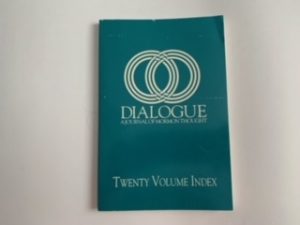 1989- Dialogue: A Journal of Mormon Thought Twenty Volume Index