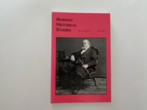 2001- Mormon Historical Studies Vol. 2 No.2