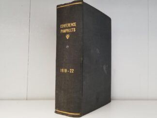 "Conference Pamphlets" --- Conference Reports 1919-1922 (Not Including 1921) --- Six Conference Reports Bound Together!