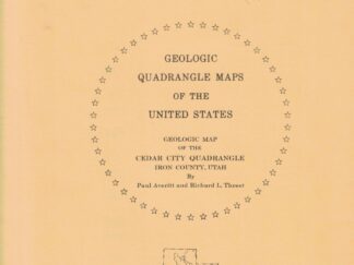 Geologic Map of the Cedar City Quadrangle, Iron County, Utah (Map GQ-1120)
