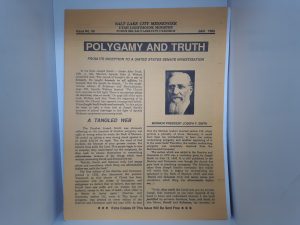 Salt Lake City Messenger: Utah Lighthouse Ministry: Issue No. 66, Jan. 1988 (1988)