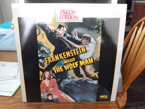 Frankenstein Meets The Wolf Man (Laser Disc) (1987)