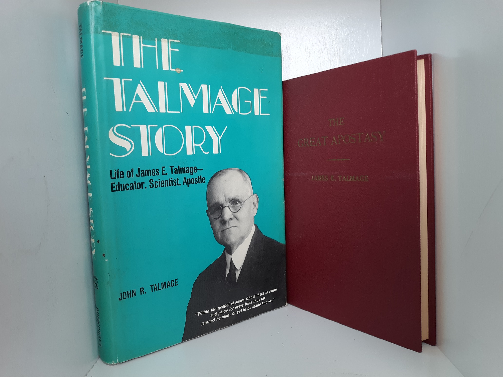 2 LDS Books Either About or by James E. Talmage (See Details)