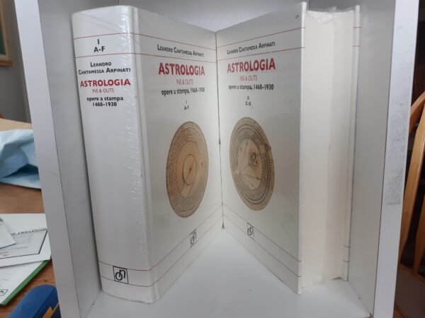 Astrologia Ins & Outs: Opere a Stampa, 1468-1930 2 Vol. Set (Italian) (New) ~ by Leandro Cantamessa Arpinati