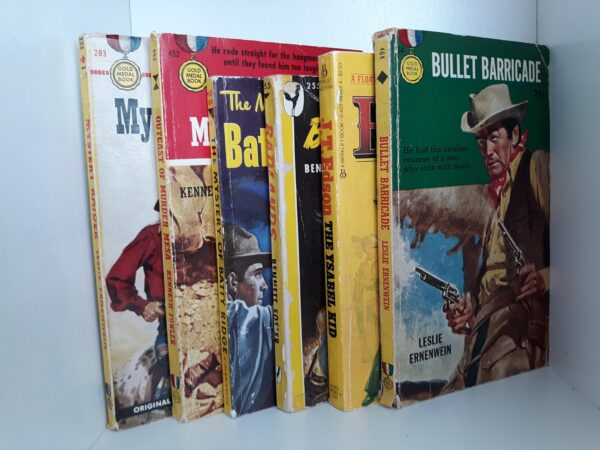 Bundle of 6 Western Novels (See Details)