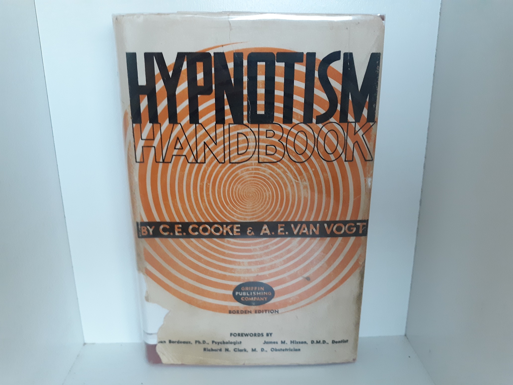 Hypnotism Handbook (1956) ~ by C.E. Cooke, and A. E. Van Vogt