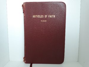 Articles of Faith (Leather) (1949) ~ by James E. Talmage