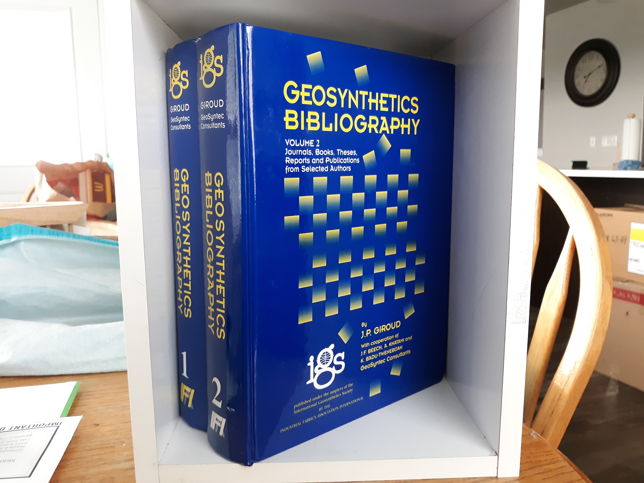 Geosynthetics Bibliography: Vols. 1-2 (1993) ~ by J.P. Giroud