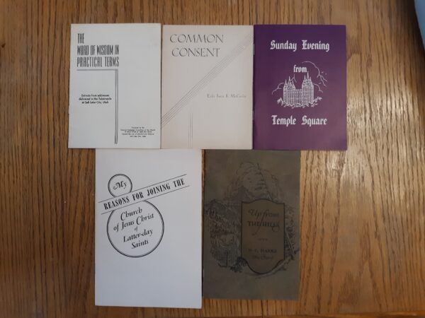 5 LDS Pamphlets (See Details)
