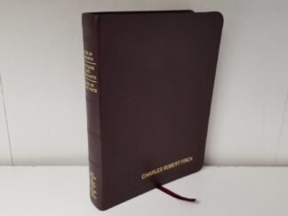 2018 --- Brown Leather Triple Combination --- Indexed Page Edges --- Like New, but Has Name Engraved on Cover