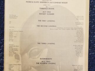 Advertisement — Ray Bradbury’s The Martian Chronicles — July 14th, 1977 — [Playbill] — 8 1/2″ x 14″