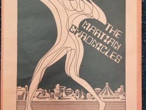 Advertisement — The Martian Chronicles — By Ray Bradbury — Opens July 28th — [Playbill] — 8 1/2″ x 14″