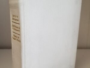 2008 — White Leather — Triple Combination — 2 Raised Bands on the Spine