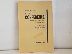 Conference Report — April 1984 — Softbound