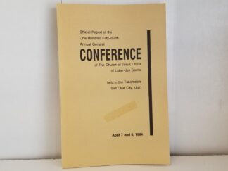 Conference Report -- April 1984 -- Softbound