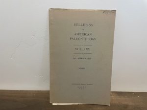 1939 ~ Harrell L. Strimple ~ Bulletins of American Paleontology ~ Volume 25 ~ Number 89
