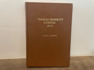 1982 ~ Thomas Memmott Journal ~ Vol. 2 only, ~ Sandra S. Memmott