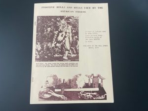1978 ~ Primitive Bells and Bells Used by The American Indian ~ Published at the Bell Tower