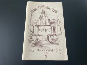 1964 ~ Temple Building Time ~ Oakland Berkeley Stake Relief Society