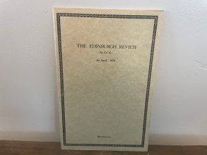 Reprint ~ The Edinburgh Review No. CCII., for April 1854
