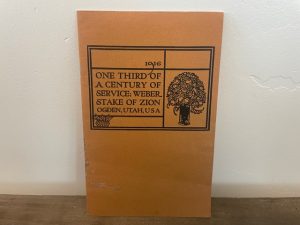 1916 (Reprint) ~ One Third of a Century of Service: Weber