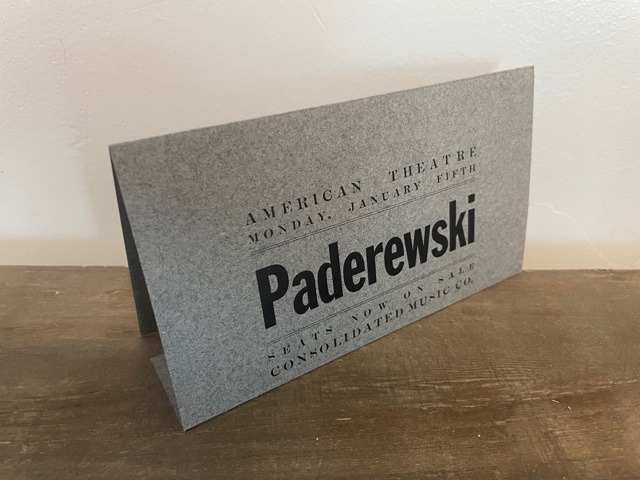 1913 ~ Complimentary Concert “An Hour of Music” Consolidated Music Hall