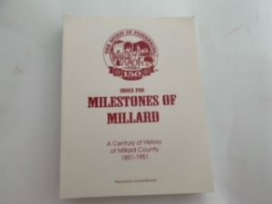1997- Index for Milestones of Millard- Connie Bennett