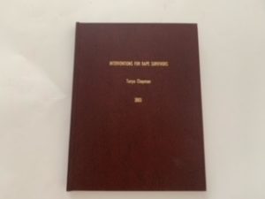 2003- Interventions For Rape Survivors- Tanya Chapman