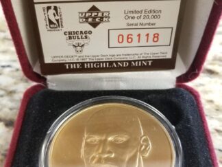 Michael Jordan Bronze Coin — Chicago Bulls Rookie of the Year — Highland Mint