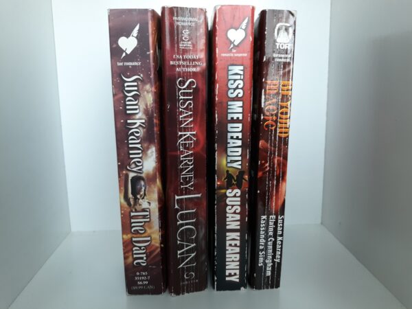 4 Romance Novels by Susan Kearney (See Details)