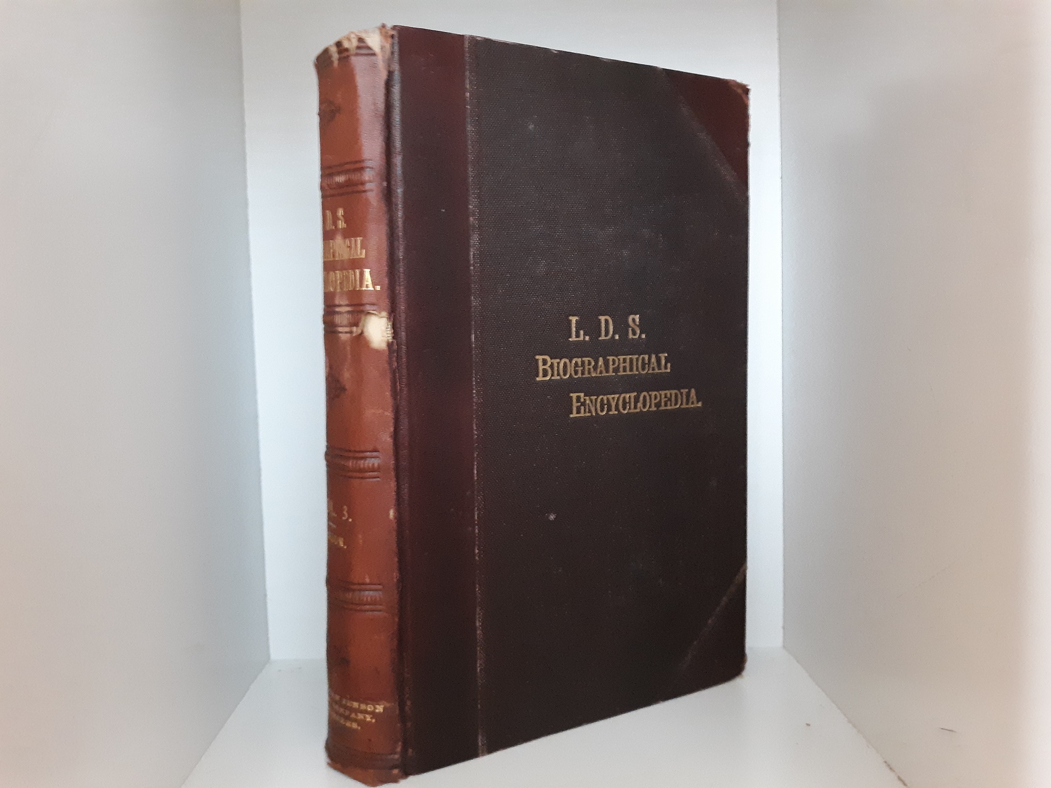 L. D. S. Biographical Encyclopedia: Vol. 3 (3/4 Leather) (1920) ~ by Andrew Jenson
