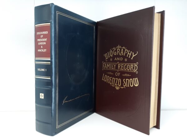 2 LDS Leather Books (See Details)
