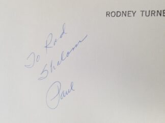 Keystone of Mormonism -- Inscribed by Author Paul R. Cheesman to LDS Author Rodney Turner