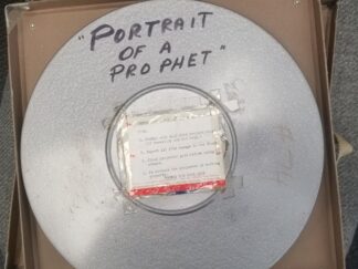 Portrait of A Prophet -- Film -- in Metal Container