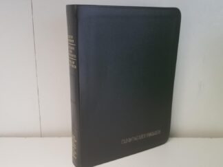 2018 -- Triple Combination -- Black Bendable Leather -- Brand New But Name Engraved on Cover!