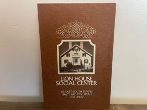 Lion House Social Center Brochure