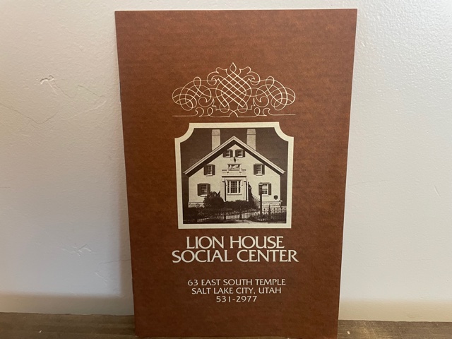 Lion House Social Center Brochure