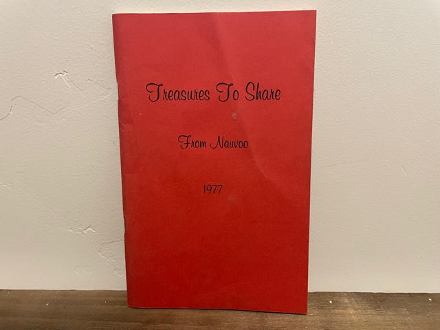 1977 ~ Treasures To Share From Nauvoo ~ Lady Missionary Guides