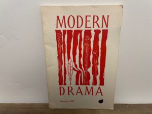 1959 ~ Modern Drama ~ Summer, Vol. 2, No. 1