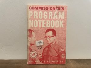 1970 ~ Commissioner’s Program Notebook ~ Boy Scouts of America