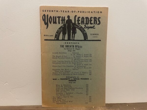1945 ~ Youth Leaders Digest ~ Summer
