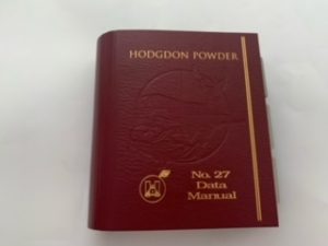 1990- Hodgdon Powder No. 27 Data Manual