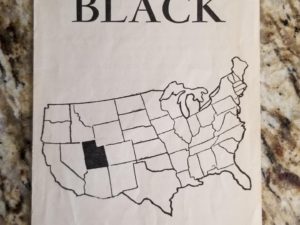 Utah Done in Black — A Dark Island in a Sea of Pure White, Blotting the ‘Scutcheon of the American Union